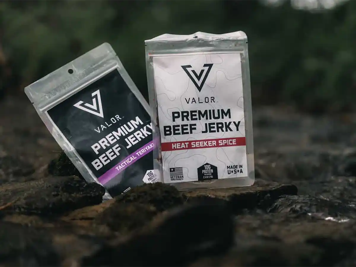 Veteran-owned VALOR Premium Beef Jerky